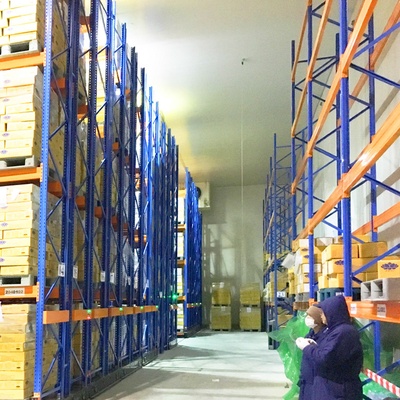 Electric Mobile Pallet Racking  Rail-Guided Electric Mobile Rack Warehouse Storage Rack