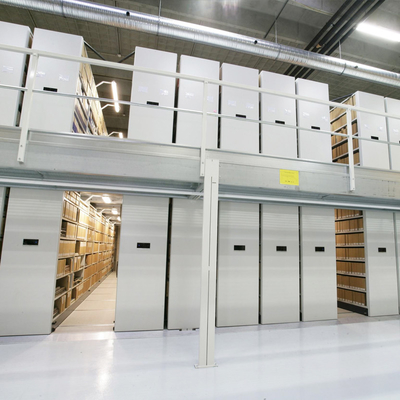 Mobile Compactor Storage System Hand Push Electronic Mobile Shelves Filing Cabinet Dense Rack