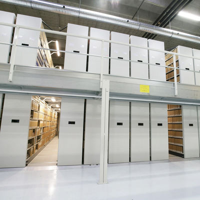 Smart Electronic Mobile Shelving Intelligent Archive Storage Shelves Steel Intelligent Compact Libraries Shelving Systems for Storage
