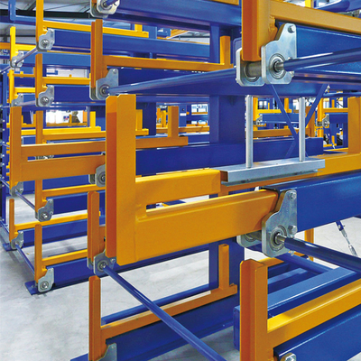 Manual Telescopic Cantilever Rack Manual Cranked Type Cantilever Racking for Long Materials
