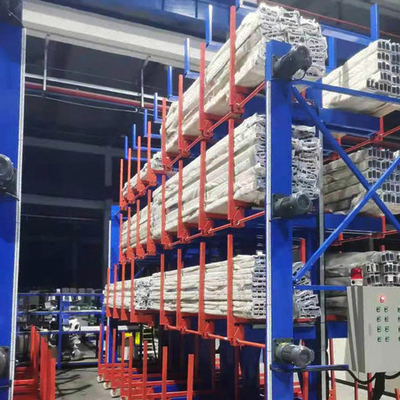 Electric Drive Telescopic Cantilever Rack Long Steel Pipe Cantilever Racking