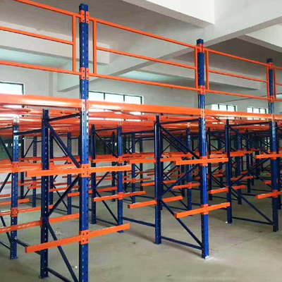 A43: Cantilever Rack For Long Products Cantilevered Mezzanine Rack  Warehouse Storage Racking