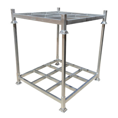 Square Tube Foldable Stacking rack Demountable Stacking rack Stackable Rack