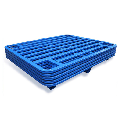 A11: Round Corners Double Deck Steel Pallets For Warehouse Storage Metal Pallet
