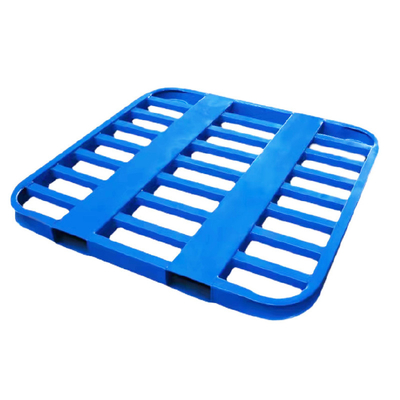 A11: Round Corners Double Deck Steel Pallets For Warehouse Storage Metal Pallet