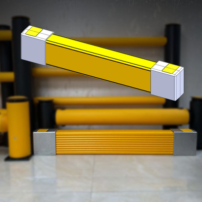 A44: Kerb Direct Barriers Rack End Guard Racking upright Protector safety barrier Anti-Collision Guardrails