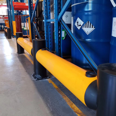 B21 Rackend Anti-Collision Guardrails Warehouse Safety Barrier Traffic Guardrails Rack protectors
