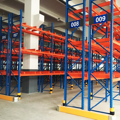 B27 Kerb Curved Barriers Rack End Guard  Racking upright Protector safety barrier Anti-Collision Guardrails