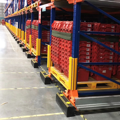A53: Racking Protection FS-2021A Warehouse Storage Rack Flexible Anti-Collision Guardrails