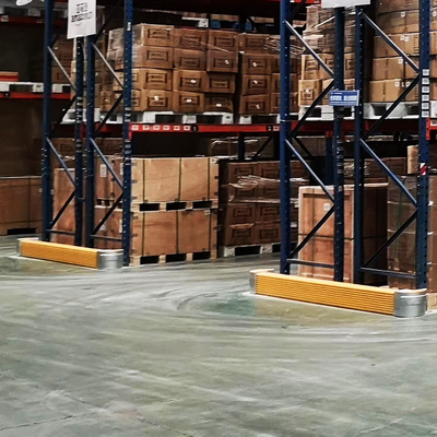 A53: Racking Protection FS-2021A Warehouse Storage Rack Flexible Anti-Collision Guardrails