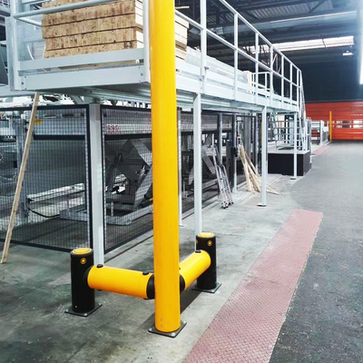H Plastics Anti-Collision Guardrails Warehouse Safety Barrier Traffic Guardrails