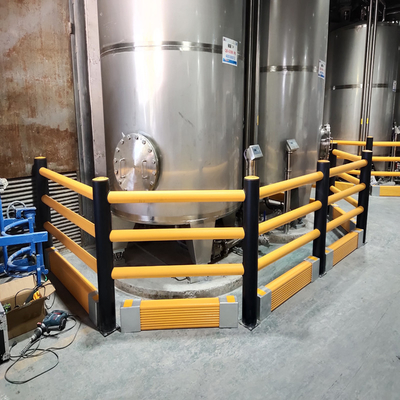 B49: ME+  Anti-Collision Guardrails Warehouse Safety Barrier Traffic Guardrails