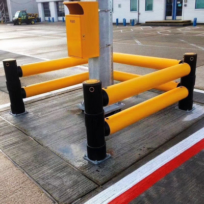 A41: Building Post Anti-Collision Guardrails Warehouse Safety Barrier Traffic Guardrails