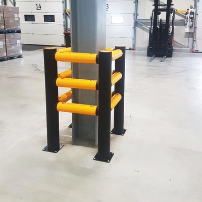 B01: Building Post Safety Barrier Traffic Guardrails Warehouse  Storage Rack Upright Guard