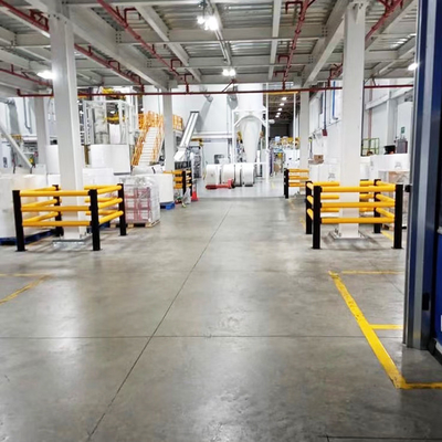 B01: Building Post Safety Barrier Traffic Guardrails Warehouse  Storage Rack Upright Guard