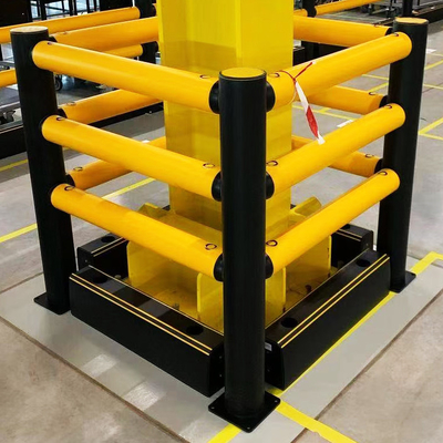 B01: Building Post Safety Barrier Traffic Guardrails Warehouse  Storage Rack Upright Guard