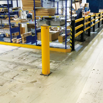B06: Anti-Collision Guardrails Safety Post Warehouse Safety Bollard Traffic Guardrails
