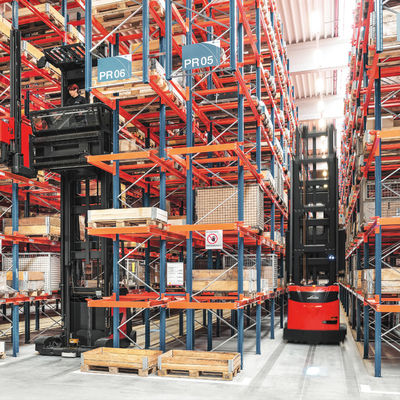 VNA Rack Very Narrow Aisle Heavy Duty Rack VNA Pallet Racking Beam Racking