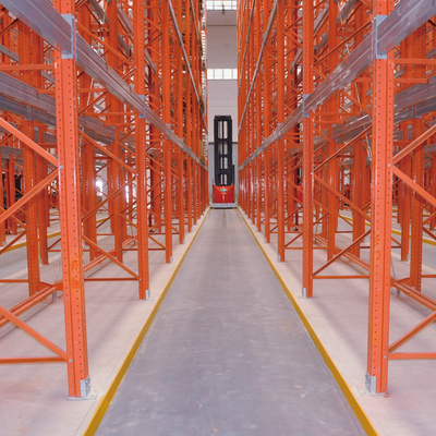 VNA Rack Very Narrow Aisle Heavy Duty Rack VNA Pallet Racking Warehouse Storage Rack with three way forklift