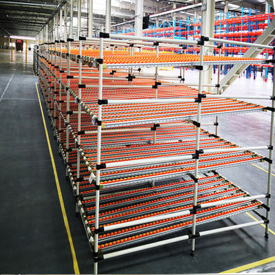 Aluminum Alloy Lean Pipe Carton Flow Rack