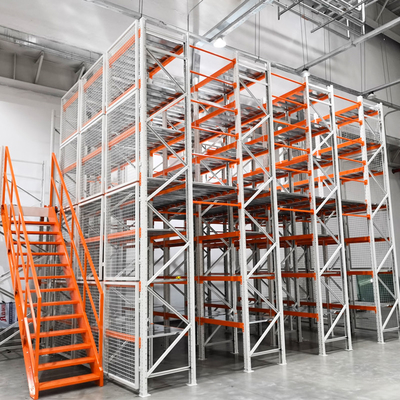 Mezzanine Racking Full Rack Mezzanine Floor Systems Multi-Tier Racking Warehouse Storag Supermarket Rack Systems