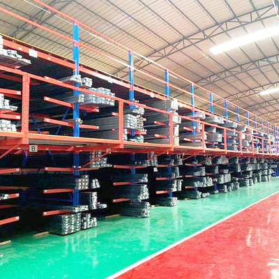 A59: Mezzanine Racking Supported By Cantilever Rack, Cantilever Mezzanine Rack