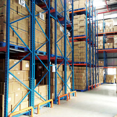 Double Depth Heavy Duty Pallet Rack Selective Pallet Rack Beam Racking