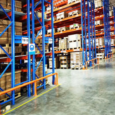 Double Depth Heavy Duty Pallet Rack Selective Pallet Rack Beam Racking