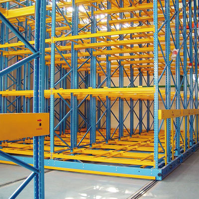 Heavy Duty Electric Mobile Pallet Racking System