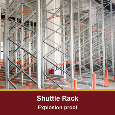 Explosive Proof Radio Shuttle Racking For Warehouse Storage Racking Shuttle Pallet Runner Racking
