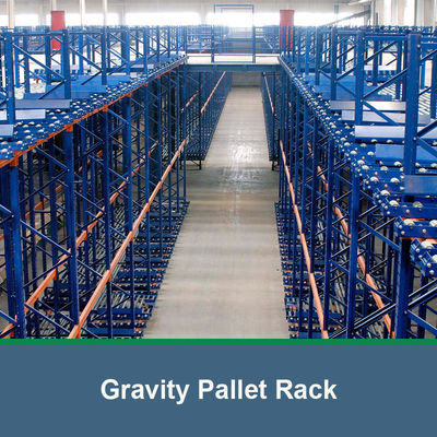 Gravity Racking Warehouse Storage Rack Gravity Pallet flow rack