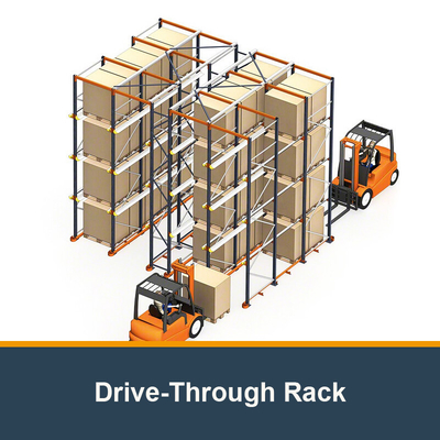 Drive Through Rack Heavy Duty Pallet Rack  Warehouse Storage Racking