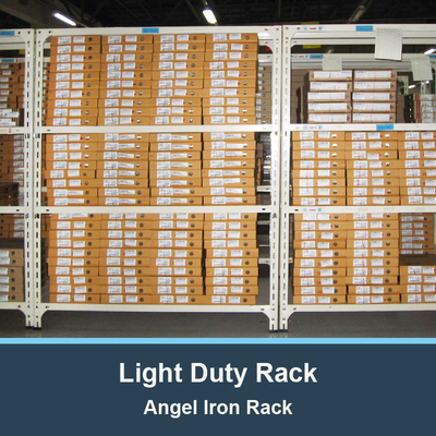 Light Duty Rack Angel Iron Rack Carton Box Storage Racking Long Span Rack Warehouse Storage Rack