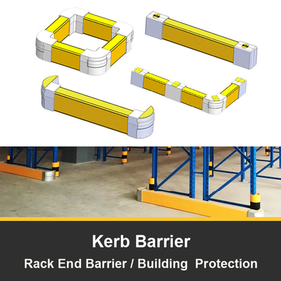 Ground Safety Barrier Racking And Building Protection Warehouse Flexible Anti-Collision Guardrails