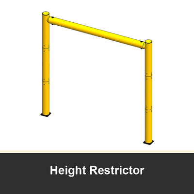 Height Restrictor Building Protection Protects doorframes Anti-Collision Guardrails