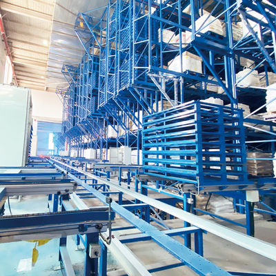 Double Deep pallet Stacker Crane for ASRS, Floor Supported SRM(Storage Retrieval Machine), Automatic Storage And Retrieval System,Room Temperature Warehouse and Cold Storage