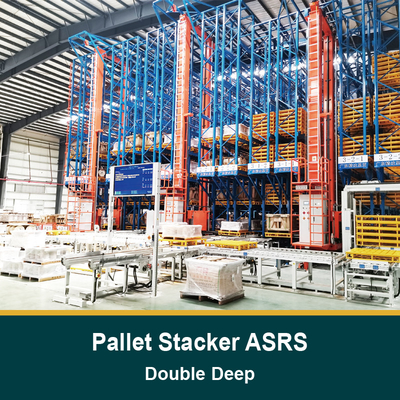 Double Deep Pallet Stacker ASRS, Automatic Storage and Retrieval System