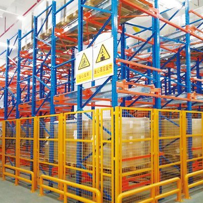 Four Way Shuttle Cart ASRS Automatic Storage And Retrieval System 4 Way Shuttle Cart