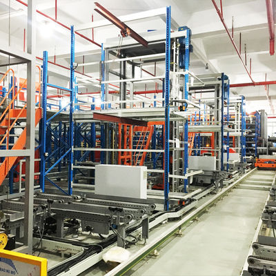 C15: Carrier And Shuttle Car Three-Dimensional Warehouse Storage System Automated Storage and Retrieval System ASRS