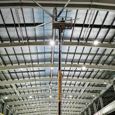 Large HVLS Ceiling Fans For Warehouse,Large Industrial Ceiling Fan For Factory,W.Fans