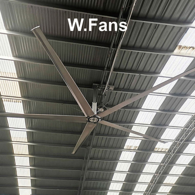 Large Industrial Fans For Workshop Large HVLS Fans With Anti-Collision Blades