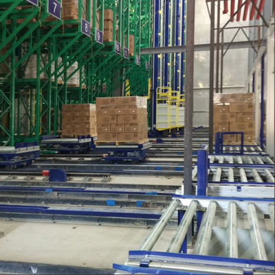 Pallet Sorting Conveyor System Flexible Gravity Roller Conveyor System Logistics Sorting Warehouse Storage Rack