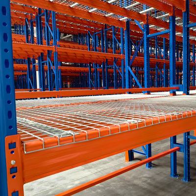 Double Depth Heavy Duty Pallet Rack Selective Pallet Rack Beam Racking