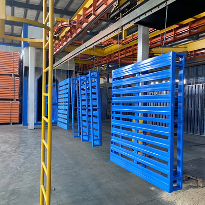 A01: Plastic Spraying Steel Pallet Single Deck Steel Pallet Metal Pallet