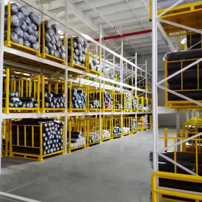 A19: Foldable Stacking rack Demountable Stacking rack for Canvas Textile Rolls Fabric Stackable Rack