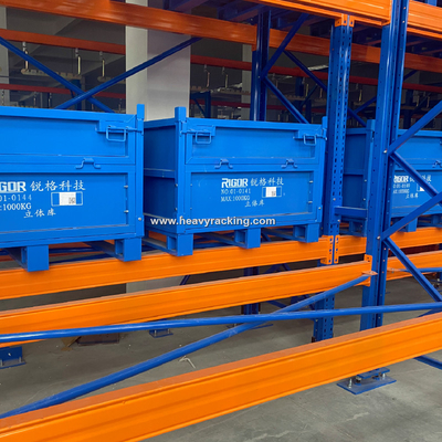 Steel Pallets Box For ASRS  Metal Pallets Iron Pallet Container