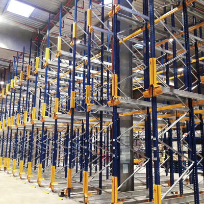 Radio Shuttle Racking Pallet Runner Rack