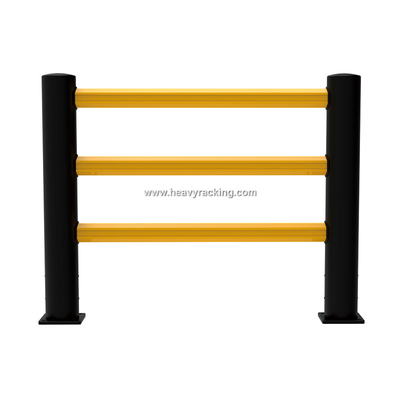 Flexible Pedestrian Barrier  Anti-Collision Guardrails Warehouse Safety Barrier Traffic Guardrails