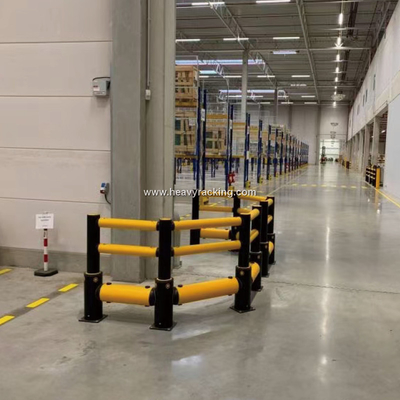 Combined Type Flexible Pedestrian Barrier  Anti-Collision Guardrails Warehouse Safety Barrier Traffic