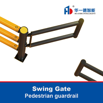Pedestrian Guardrail Swing Gate Swinging Door Warehouse Safety Barrier Traffic Guardrails